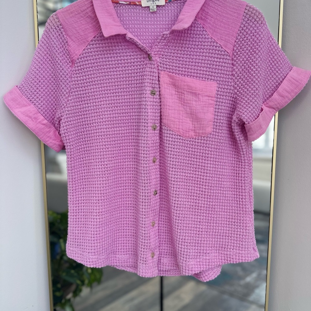 Waffle Knit Shirt